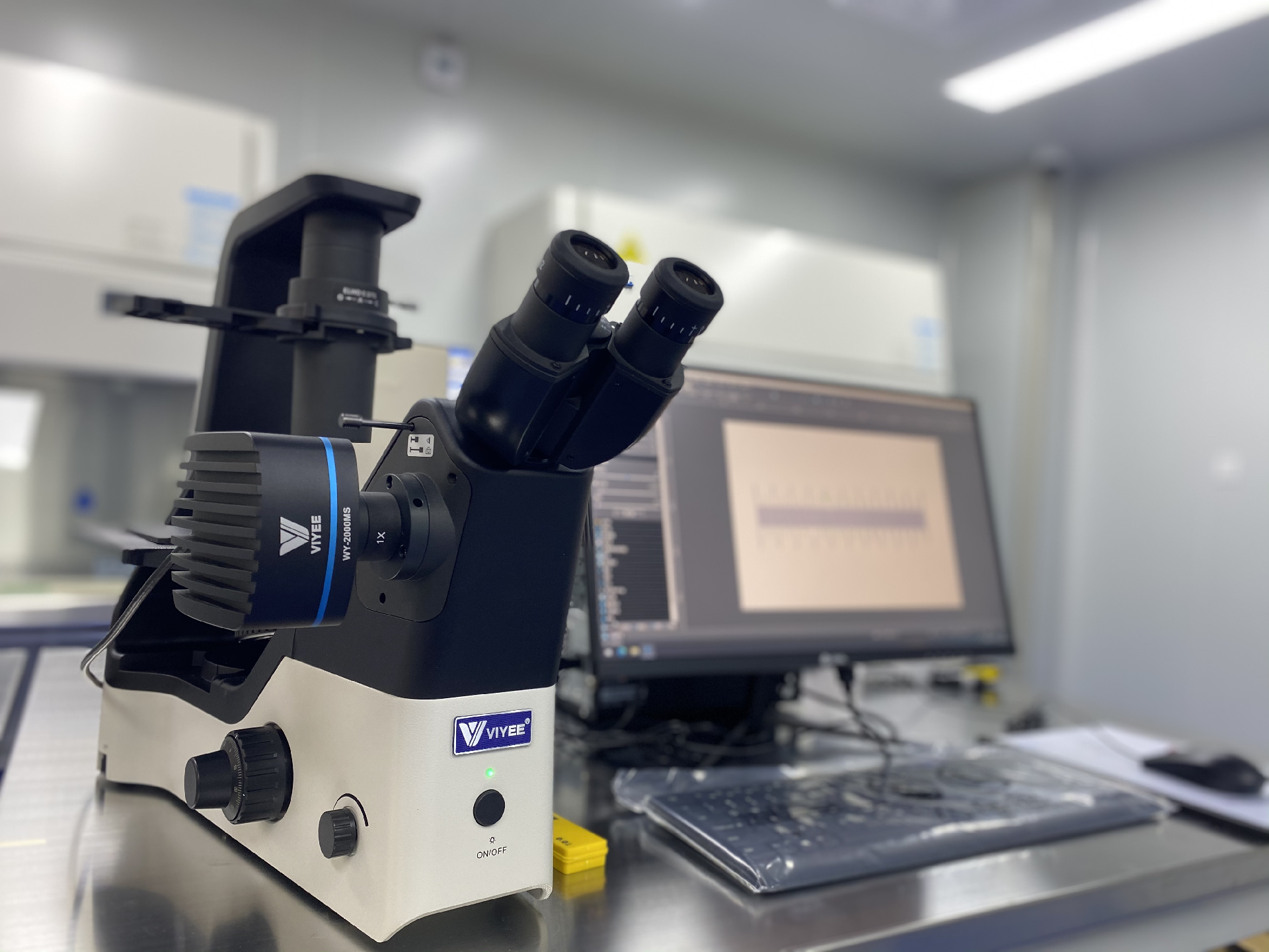 Installation case introduction of the Micro-Instrument's optoelectronic trinocular inverted biological microscopy imaging system WYS-41XD-2000M Installation case introduction of the Micro-Instrument's optoelectronic trinocular inverted biological microscopy imaging system WYS-41XD-2000M